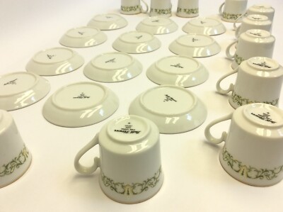 Set of Bell Flower Fine China 2999 Japan Demitasse Espresso