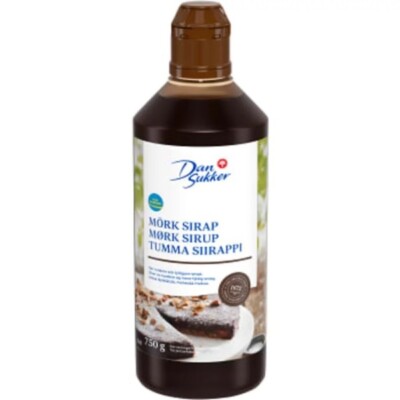 Dansukker Mörk Sirap Schwedischer Dunkler Zuckersirup Backen Marinieren 750 g