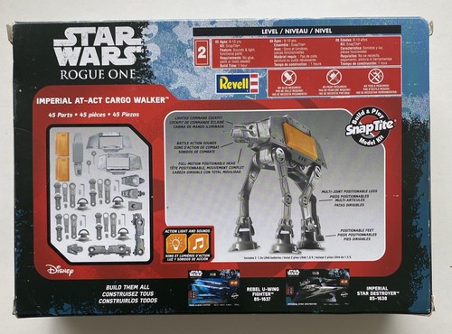 STAR WARS ROGUE ONE IMPERIAL AT-ACT CARGO WALKER 1 MODEL KIT CS C7 - Picture 3 of 6
