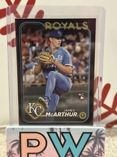 2024 Topps Series 2 James McArthur #434 Black /73 RC Kansas City Royals