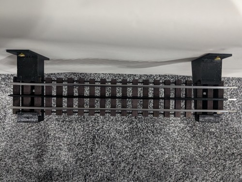 O Scale Model Train Track Wall Mount Complete Room System - Afbeelding 28 van 34