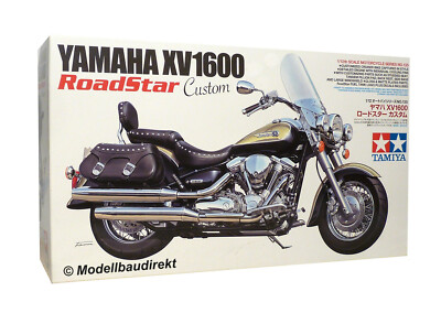 Yamaha XV 1600 Roadstar Custom Bausatz 1:12 Tamiya 14135 NEU & OVP