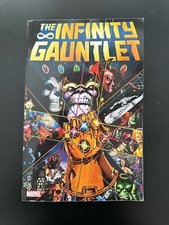 INFINITY GAUNTLET Marvel TPB Complete Infinity Gauntlet Series (#1-6) USED