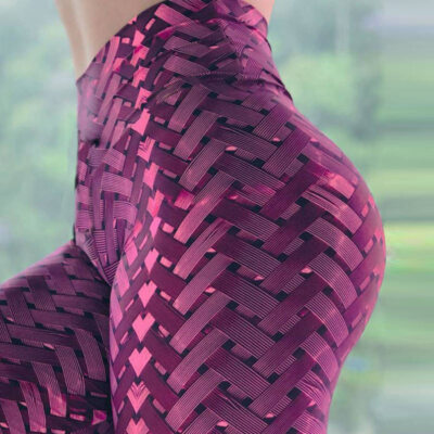 Neu Damen Yoga Leggings hochwertig Push-up elastisch Training Scrunch Booty Hose