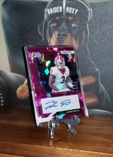 Zamir White RC Auto 1/15 Pink Ice Pro Set Las Vegas Raiders Georgia Bulldogs 1/1