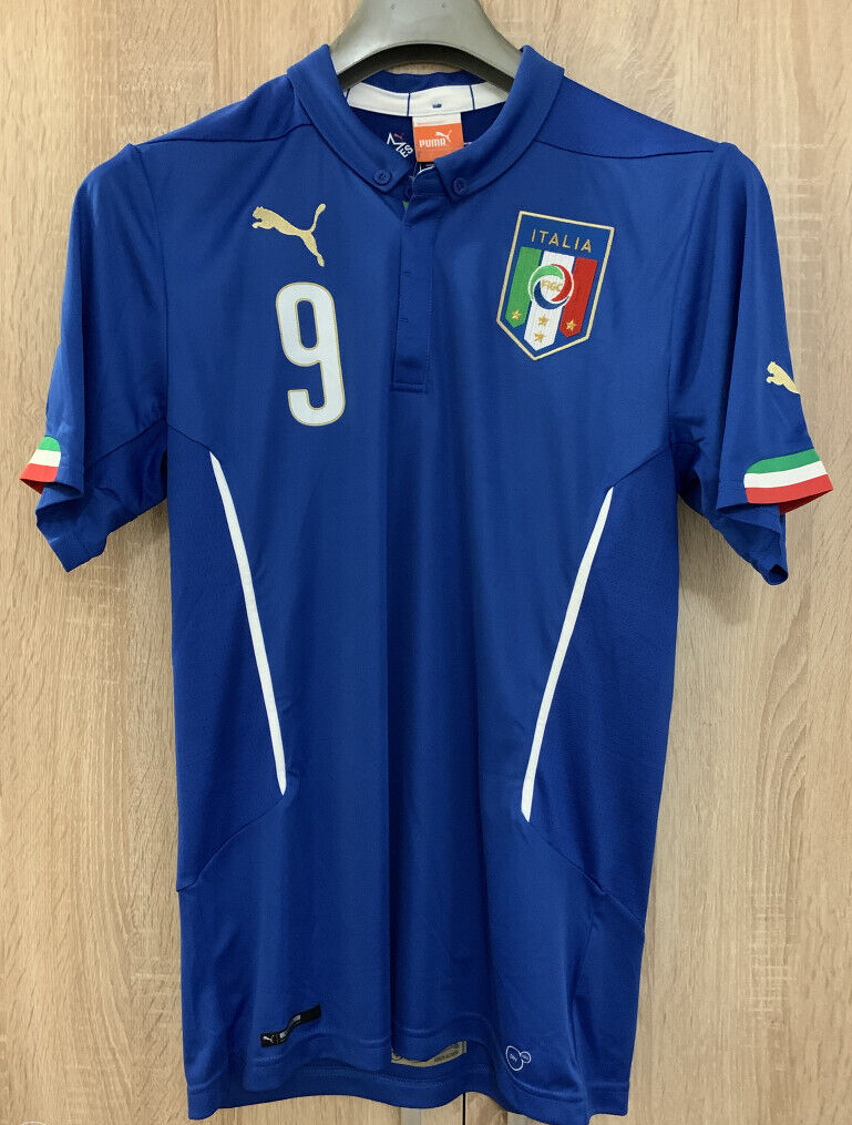 【稀少】イタリア代表 Hユニフォーム バロテッリ Balotelli #9 稀少】イタリア代表 Hユニフォーム バロテッリ Balotelli #9