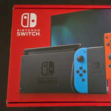 Nintendo Switch Console System with Neon Blue/Neon Red Joy-Con, HDMI
