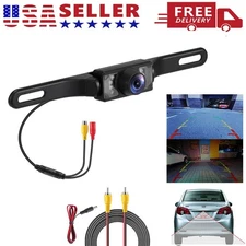 New Car Rear View Backup Parking Reverse Camera Back HD Night Vision 7 LED US