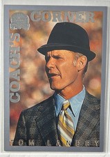 2000 Fleer Greats of the Game #94 Tom Landry Dallas Cowboys