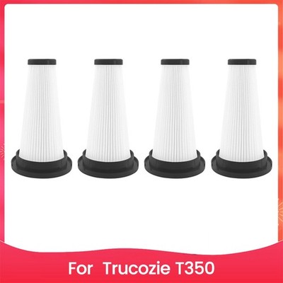 1X(Hepa-- für Trucozie -Staubsauger T350, 4Er-Pack Waschbare und 4114
