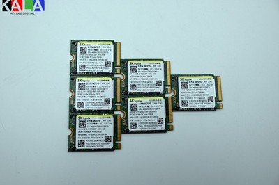 Lot 6x SK hynix BC901 256GB M.2 2230 NVMe SSD   Tested, SMART 90 96% Health