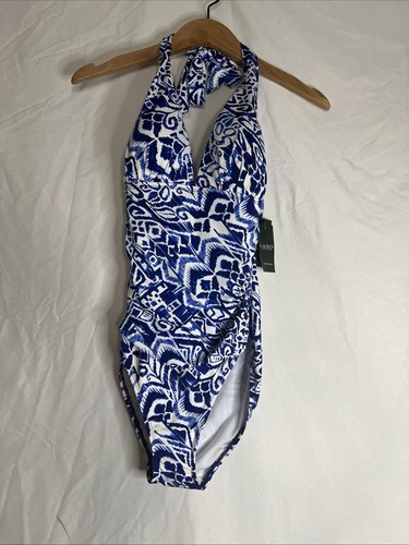 Ralph Lauren Women's Slimming Fit One Piece Swimsuit size 8