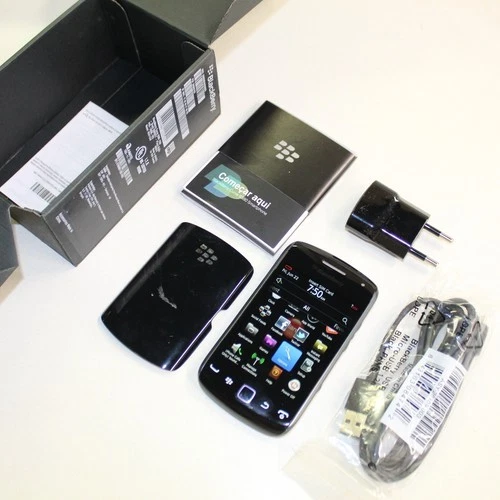  Blackberry Curve 9380 (Claro) 智能手机 QWERTY 3G WiFi - 黑色, 512MB  — 第 3/4 张图片