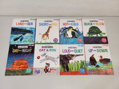 Lot of 8 The World of Eric Carle Story Reader & My First Smart Pad HC Books L2
