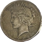 1923 Peace $1 ✔ 90% Silver ✔ Very Fine (VF) Condition
