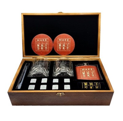 Make your Whisky Geschenkset in Holzbox