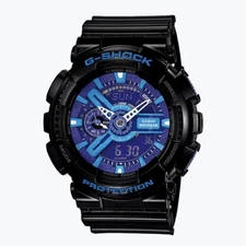 Casio G-Shock GA-110HC-1A Hyper Color Digital Watch (Blue/Purple/Black)