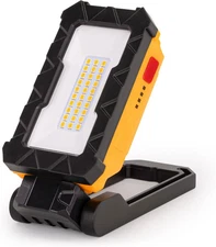 Rechargeable Work Light, 1000 Lumens LED Magnetic Light with Magnetic Base and H
