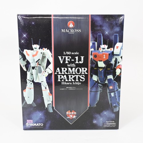 Yamato 1/60 Macross VF-1J Hikaru Ichijo with Armor Parts Action Figure