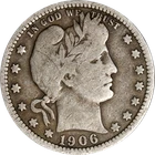 1906-O Barber Quarter