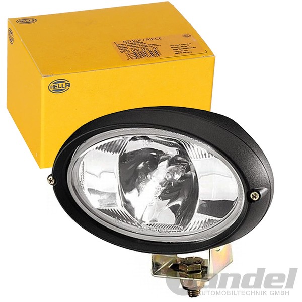 Hella Halogen Arbeitsscheinwerfer 12V 55W Weitreichende Ausleuchtung | 1GA 996-image