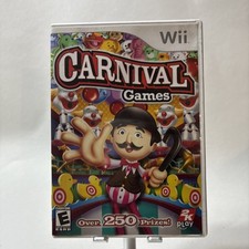 Carnival Games Wii Video Game Family Party Mini-Games Multiplayer