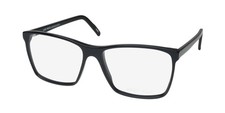 NEW ANDY WOLF 5098 EYEGLASSES 55-14-140 FULL-RIM PLASTIC A BLACK AUSTRIA SQUARE