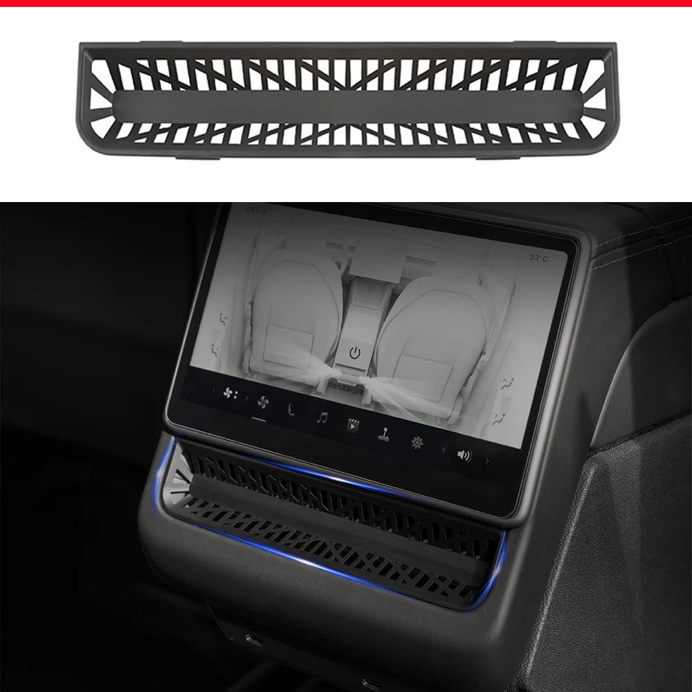 Rear Under Seat Air Vent Cover Protector Tesla Model 3 Y Juniper 2025 2026