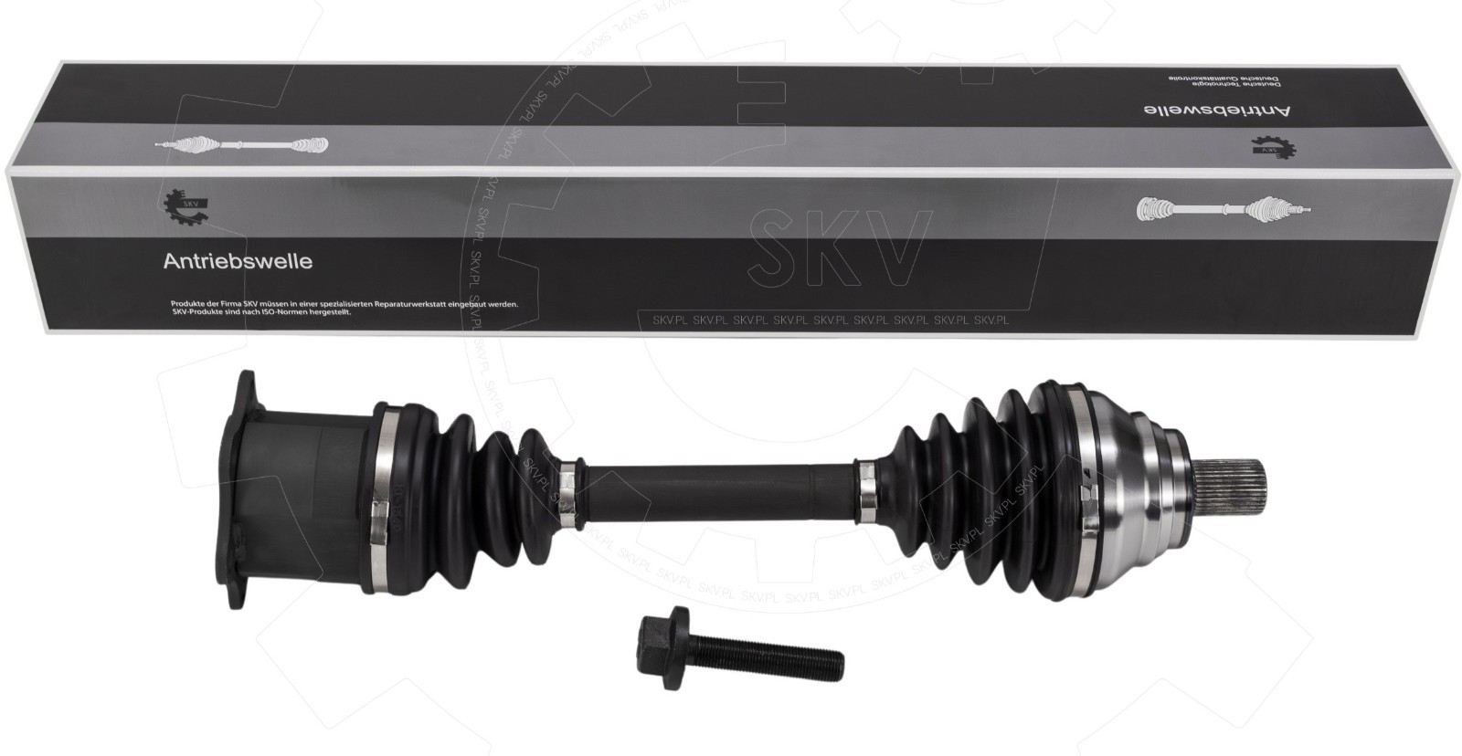 Cardan avant gauche renforcé pour VW Sharan et Seat Alhambra 2.0 TDI transmission DSG7