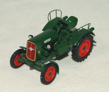Schuco 03281 * 1:43 Hela Hermann Lanz Diesel Schlepper D15 grün Traktor Trecker