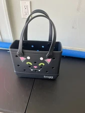 NWT BOGG Baby Halloween Cats Meow Tote Bag - Black