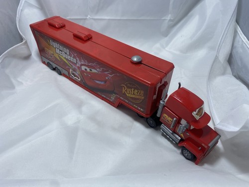Disney Pixar Cars Movie Mack Hauler Semi Truck Playset Wash Truck Superliner Toy - Picture 2 of 5