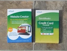 Intuit Website Creator - CD Software for Windows 2009 Credit Card Processing