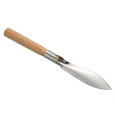 12.2"  Hand Gardening Trowel, Stainless Steel V-Shaped Potting Shovel, Silver