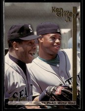 1995 Megacards Ken Griffey Jr. Wish List #4 Ken Griffey Sr. 3603I