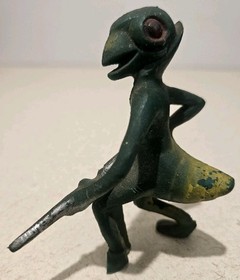 1958 J. H. Miller Earth Invaders SATURN Space Alien Wax Figure Toy Sci Fi Plasti