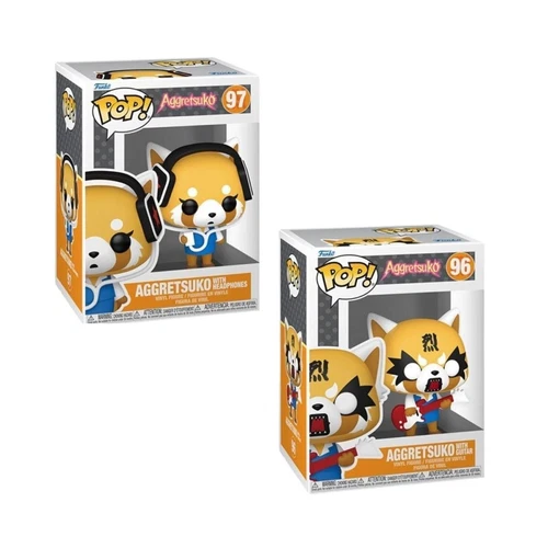 Funko Pop! Sanrio Aggretsuko Wave 2 - Set of 2 (96 and 97) Vinyl Figures