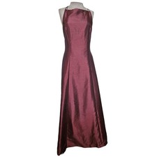 Adrianna Papell Occasions Burgendy Maxi Dress Size 10