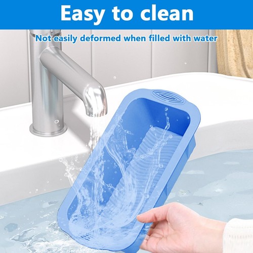 5 PCS Large Ice Cube Tray,Large Ice Cube Moulds for Ice Bath, Easy Release - Picture 3 of 5