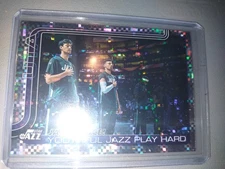 Topps 2025-26 Basketball Jazz Dance Victory SSP #290 Team Card Utah Jazz