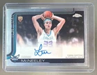 Liam McNeeley 2025 Topps Chrome #TCAR-LM Auto RC Rookie