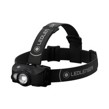 Ledlenser MH8 Black Headlamp  - Torcia frontale da testa per outdoor RGB