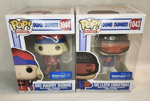 Funko Pop Movies Dumb and Dumber Ski Lloyd & Ski Harry Walmart Exclusive New