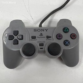Sony PlayStation PS1 Console with OEM DualShock Controller & Cables
