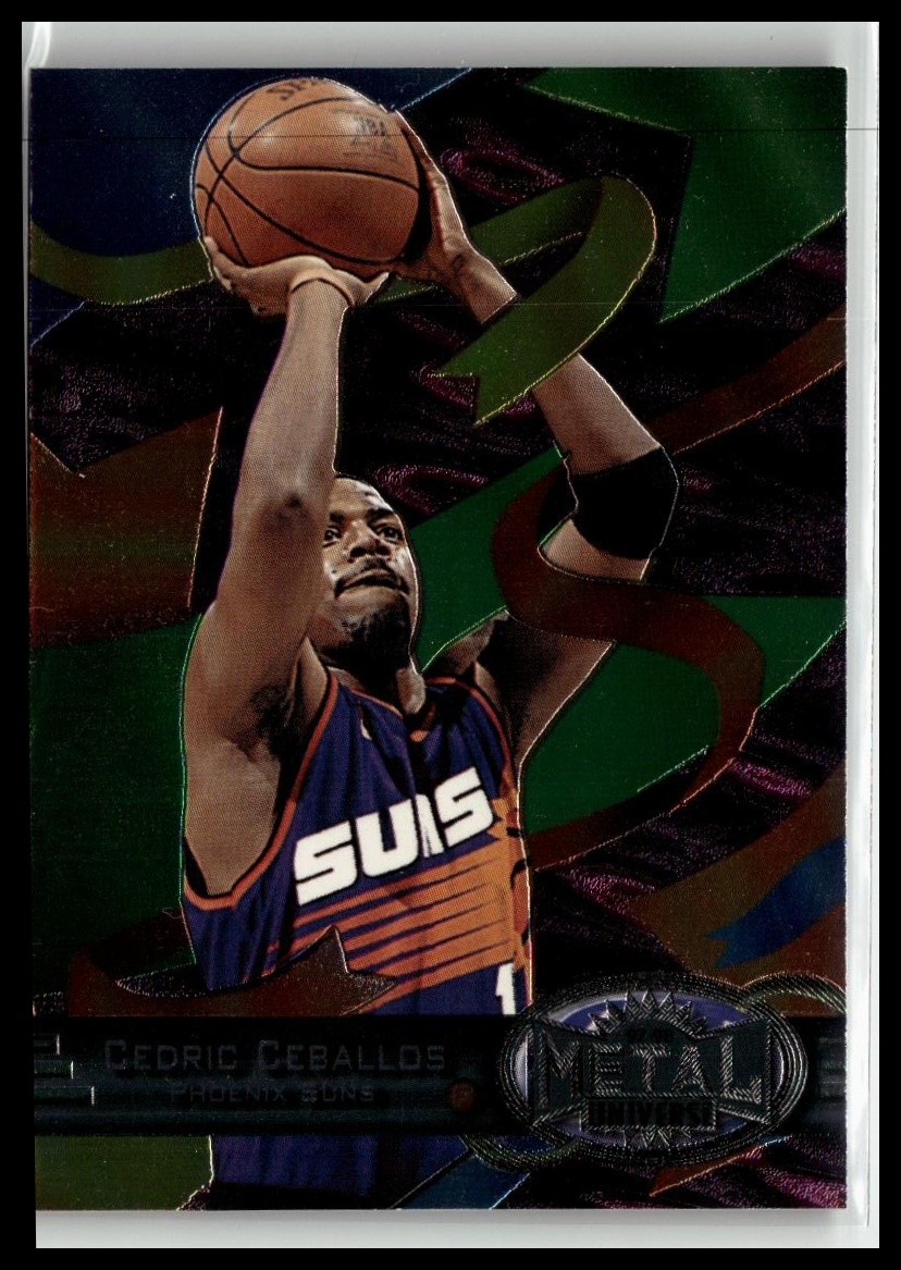 1997-98 Metal Universe #16 Cedric Ceballos