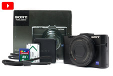 SONY Cyber-shot DSC-RX100M2 RX100 II 20.2MP Compact Camera English Menu Box