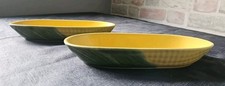 2 X Vintage Corn Dishes by Sagaform