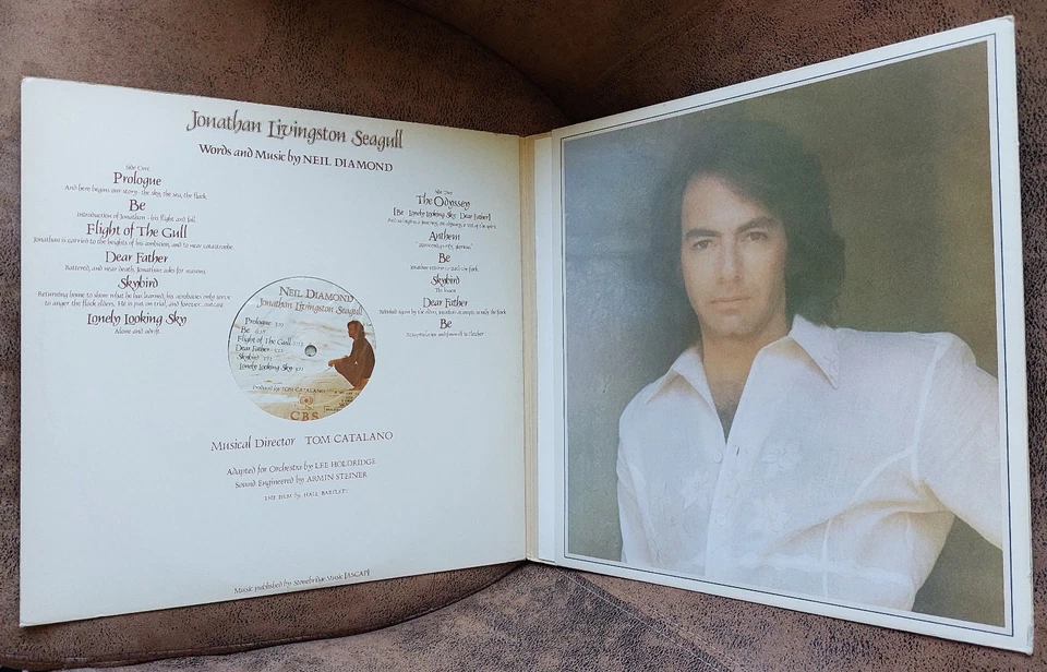 NEIL DIAMOND LP (EX) ETAT NEUF : B-O du film Jonathan Livingston Seagull - Photo 3/4