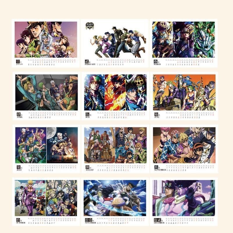 Japan Popular Anime JoJo's Bizarre Adventure 2025 Desktop