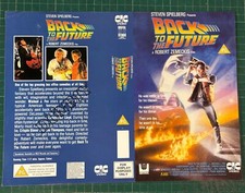 Back To The Future ORIGINAL SAMPLE VHS Videotape CIC Video sleeve Michael J Fox Back To The Future ORIGINAL SAMPLE VHS Videotape CIC Video sleeve Michael J Fox